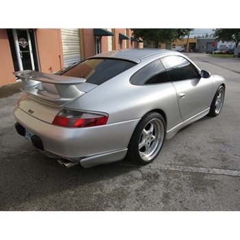 Porsche 996 Rear Bumper Side Skirt Set,Aero Cup, Painted