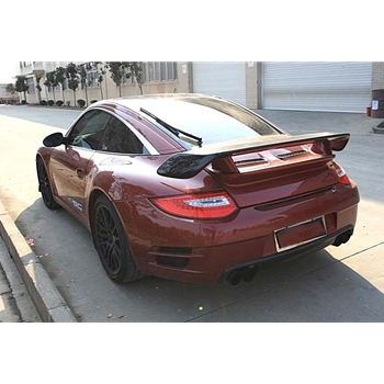 Porsche 997 Rear Wing Spoiler w/Lid (GT2 style) - Unpainted