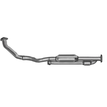 Porsche 944 Turbo Catalytic Converter - With Flange