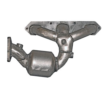Porsche Boxster Header with Catalytic Converter - Front Left Side
