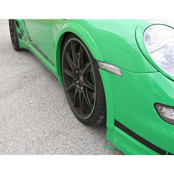 Porsche 997 4 Piece Front Fender Flare Kit - GT3-RS Style