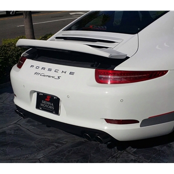 Porsche 991 Carrera Trunk Lip Spoiler - Painted