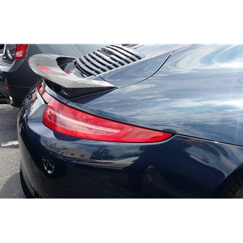 Porsche 991 Rear Wing (mounts on to electric spoiler) - Carbon Fiber