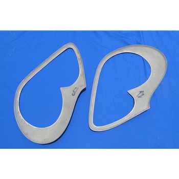 Porsche Cayenne TA Style Headlight Covers - Unpainted