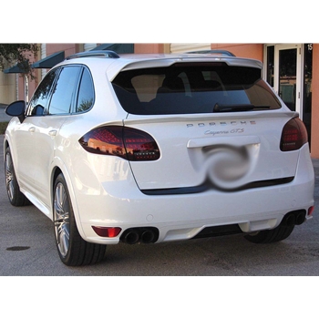 Porsche Cayenne (958) 3 piece Trunk Lip Spoiler -Painted