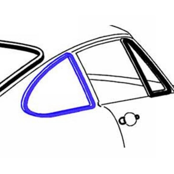 Quarter Window To Body Seal Right Moveable - OEM
