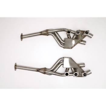 Porsche 914-6 Header with Heat Exchangers 1 3/4" *