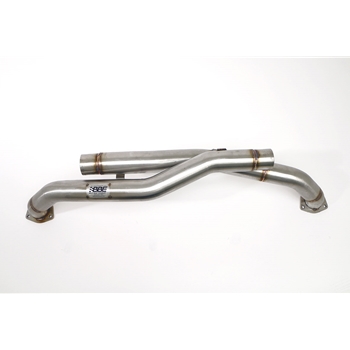 Porsche 997.2 Primary Muffler Bypass Pipes