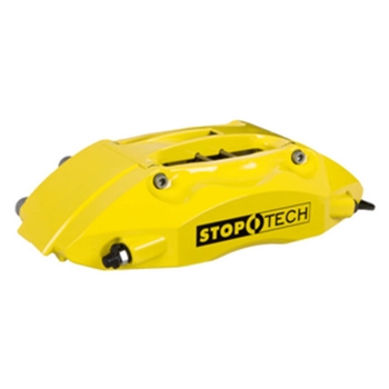 Porsche StopTech Big Brake Kit; Black Caliper, Slotted Two-Piece Rotor, Front