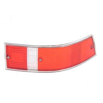 Porsche Tail Light Lens  U.s. Right Silver Trim