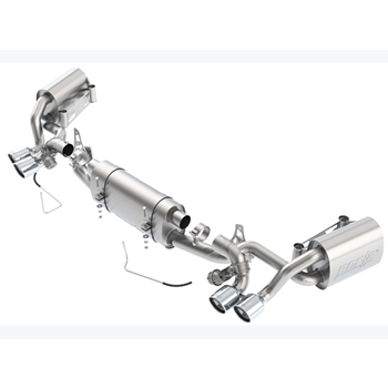 Porsche S-Type Cat-Back Exhaust System - By Borla