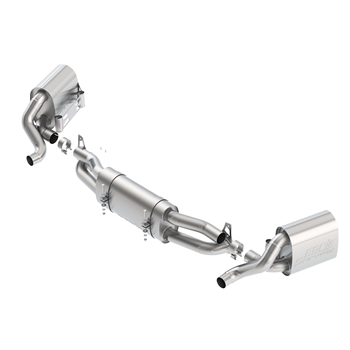 Porsche S-Type Cat-Back Exhaust System - By Borla