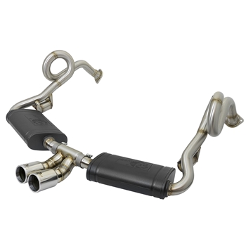 Porsche MACH Force-Xp 2in to 2-1/2in Stainless Steel Cat-Back Exhaust System