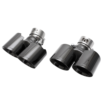Porsche 991.2 Carrera Deluxe Quad Tips - Black Ceramic