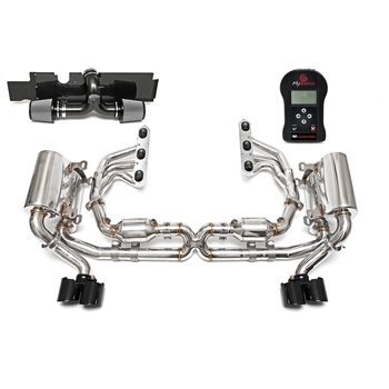 Porsche 997 Carrera Sport Performance Package without ECU w/ Tips - Black Chrome