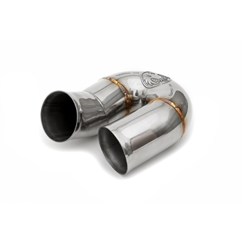 Porsche 964 Carrera Secondary Muffler Bypass Pipe (replaces side muffler)