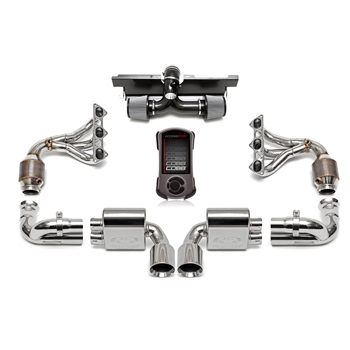 Porsche 997.2 GT3RS Sport Performance Package with ECU w/ Tips - Polished Chrome