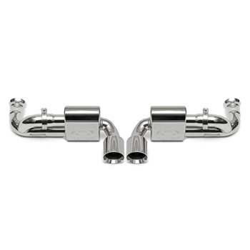 Porsche 997 GT3 Race Exhaust Systen w/ Tips - Black