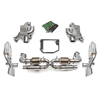 Porsche 993 Turbo / Turbo S Sport Performance Package without ECU w/ Tips - Polished Chrome (All Models)