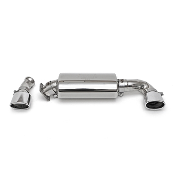 Porsche 964 Turbo 965 Maxflo Performance Exhaust w/ Tips - Polished Chrome