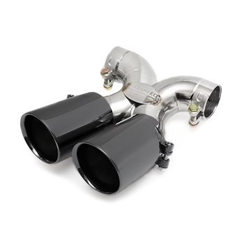 Porsche 981 Boxster/Cayman Deluxe Bolt-On Tips (for OEM exhaust) - Carbon Fiber