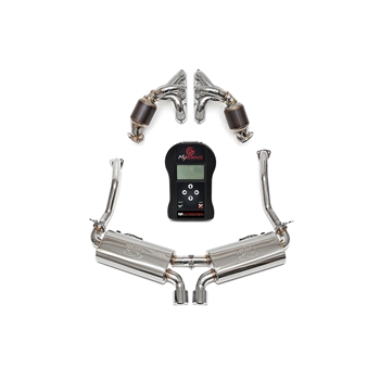 Porsche 987 Boxster Sport Performance Package without ECU w/ Tips - Polished Chrome