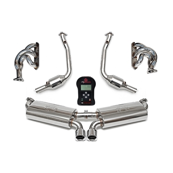 Porsche 986 Boxster Performance Package without ECU (1997-1999) w/ Tips - Polished Chrome