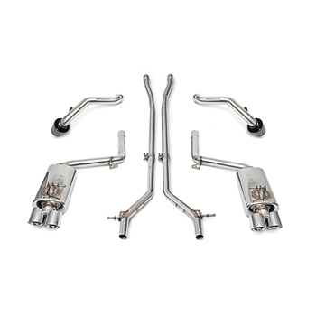 Porsche 970 Panamera V6 Sport Performance Package w/ Tips - Polished Chrome