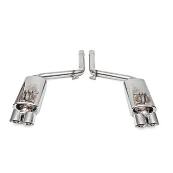 Porsche 970 Panamera V6 Maxflo Performance Exhaust System w/ Tips - Black Chrome