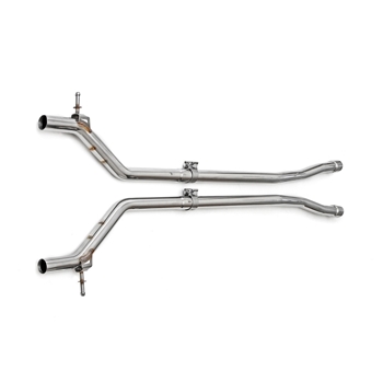 Porsche 970 Panamera V6 Resonator Bypass Pipes - by Fabspeed