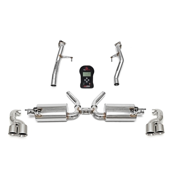 Porsche 957 Cayenne S/GTS Sport Performance Package without ECU w/ Tips - Polished Chrome