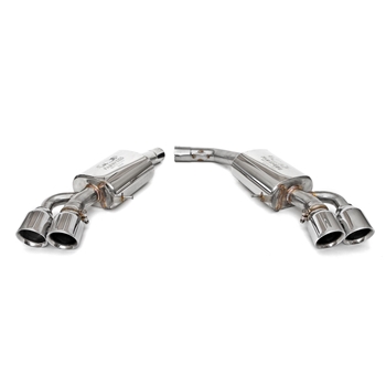 Porsche Macan Turbo Maxflo Performance Exhaust System w/ Tips - Polished Chrome
