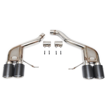 Porsche Macan S / Turbo Slip-On Sport Exhaust - Carbon Fiber Tips