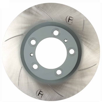 Porsche Front Right Brake Disc Rotor - Sport Slotted