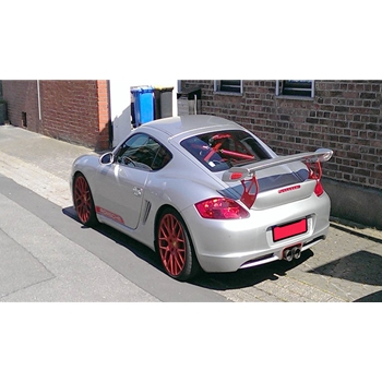 Porsche 987 GT3 RS Wing w/ 3rd Brake Light (2005-2012)