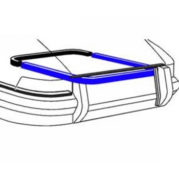 Porsche 911  Engine Compartment Seal Rear - Long