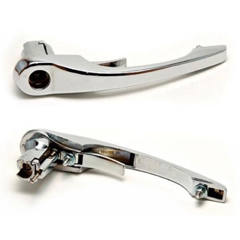 Porsche Door Handle Outer Right Chrome - Afmkt