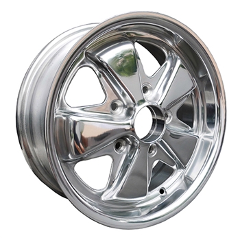 Porsche Fuchs Fully Polished - 11x15 - 911 turbo body back axle, turbo 3,3 brakes clear - Maxilite