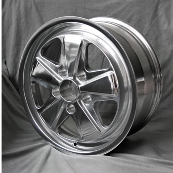 Porsche Fuchs Fully Polished - 7.5x17 - 944 1987-, 944S, 944S2, 968, 928, 964, 993, 996, Boxster 986 front axle - Maxilite