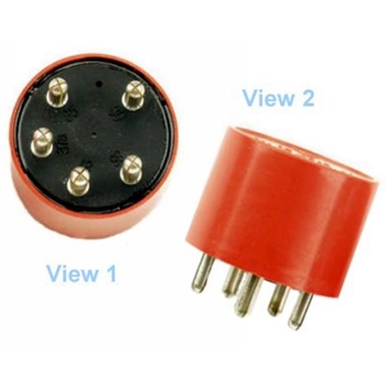 Porsche Relay Round Red Fuel Pump