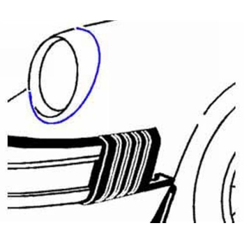 Porsche Headlight Seal O Ring Oring Left Or Right