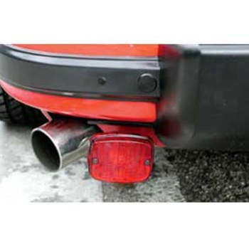 Porsche Rear Fog Light - Euro Original CHROME