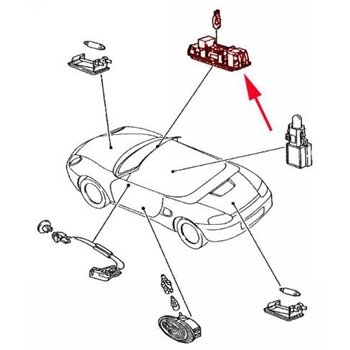 Porsche Interior Light