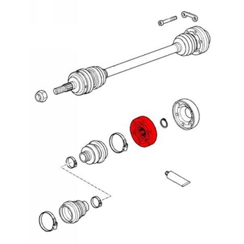 Porsche CV Joint Front