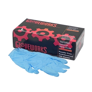 Blue Nitrile Gloves - Large - 559870045