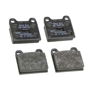 Brake Pad Set - Racing RS 14 (Black) - 995541639