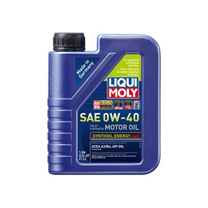 Engine Oil - Liqui Moly Synthoil Energy A40 - 0W-40 Synthetic (1 Liter) - 2049