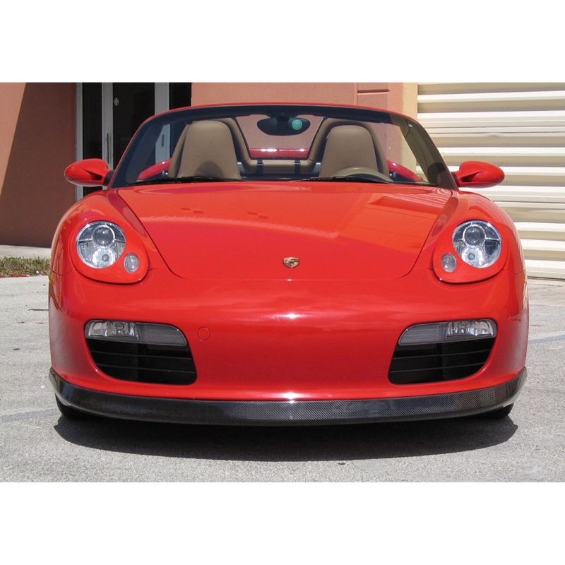 Porsche Boxster 987 Carbon Fiber Front Lip Spoiler Euro