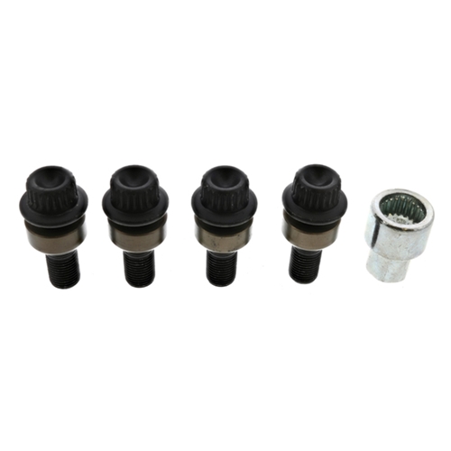 Wheel Lock Set - Black (45 mm Bolts) - PAF009593