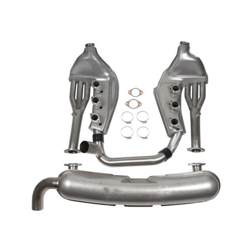 Exhaust Conversion Set - Stainless Steel - 92296SSI